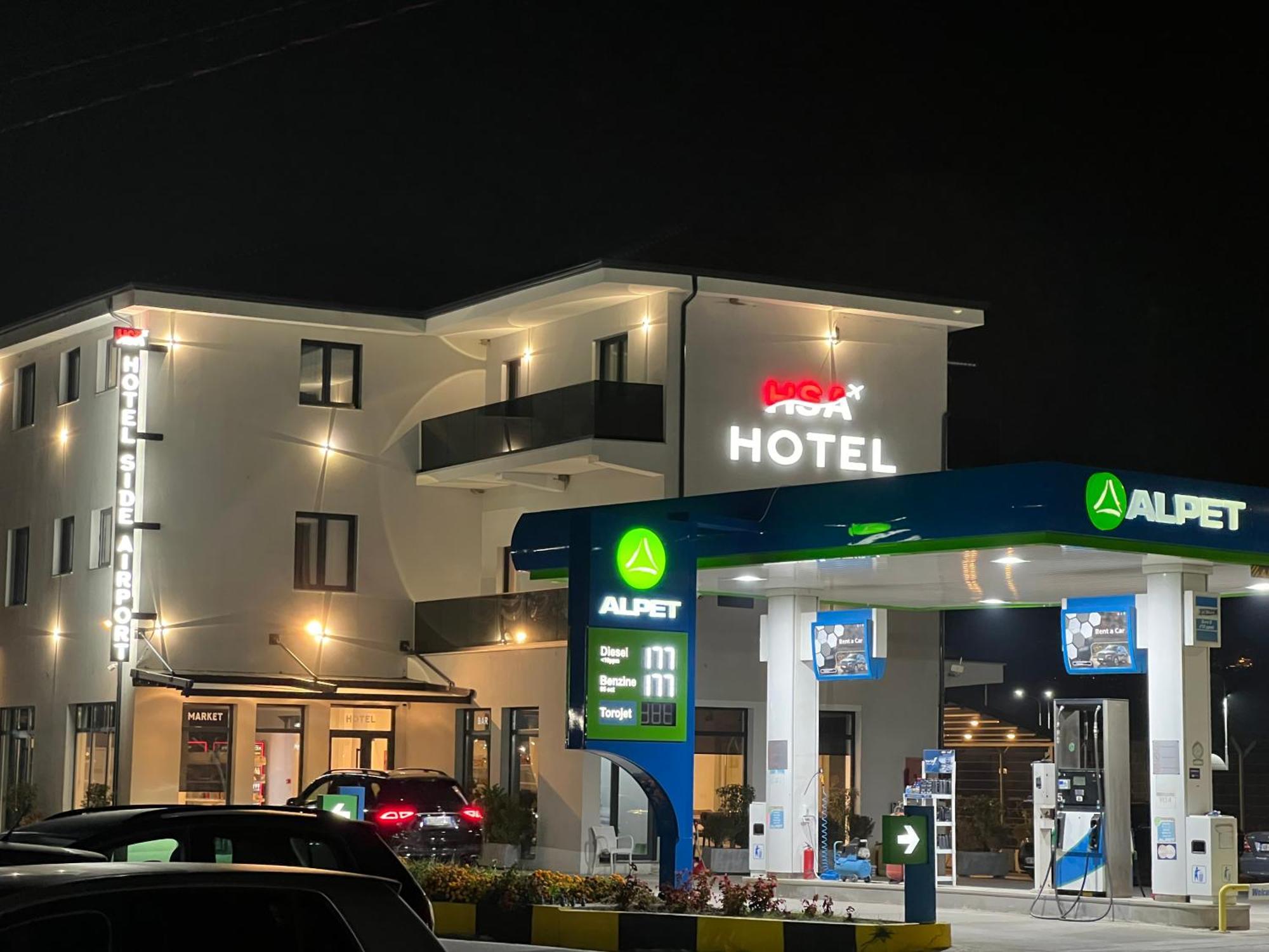 Side Airport Hotel Круя Экстерьер фото
